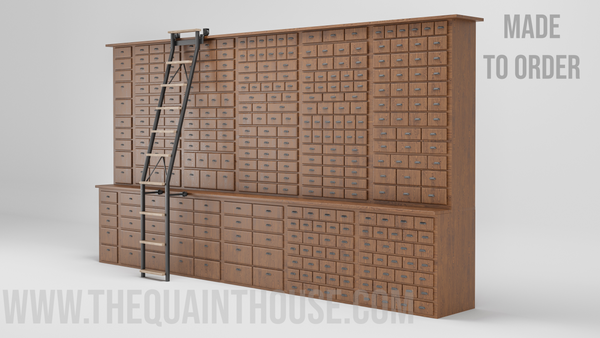 Bespoke apothecary cabinet-314 draws - Handmade in England