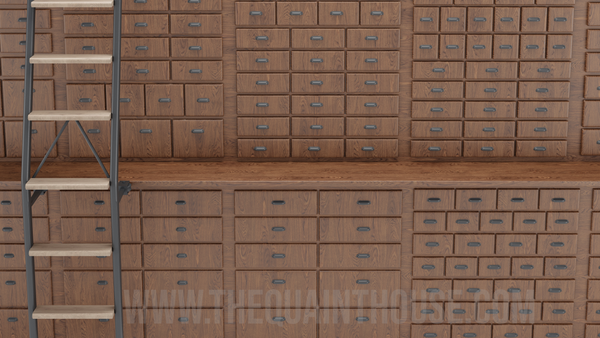 Bespoke apothecary cabinet-314 draws - Handmade in England