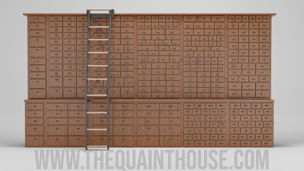 Bespoke apothecary cabinet-314 draws - Handmade in England