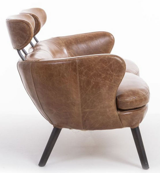 Dennis 2 seater retro inspired sofa