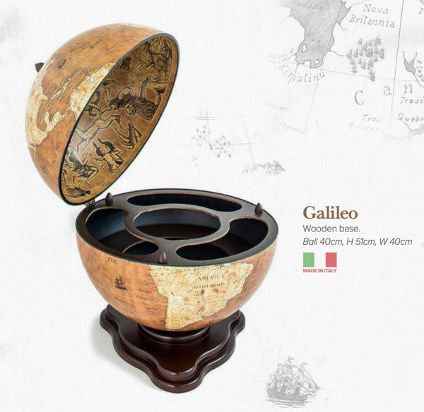 Galileo Globe and Drinks Cabinet
