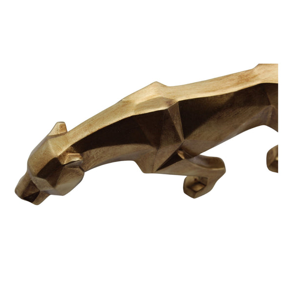 Leopard Statue - Gold