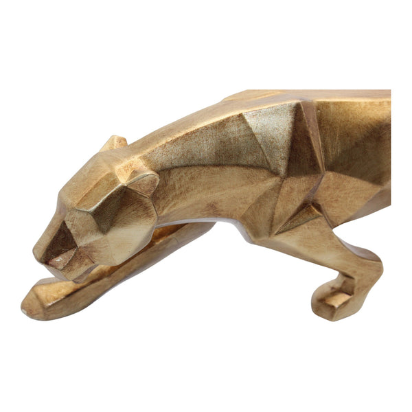 Leopard Statue - Gold