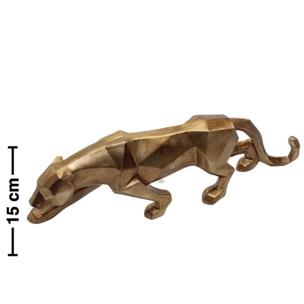Leopard Statue - Gold