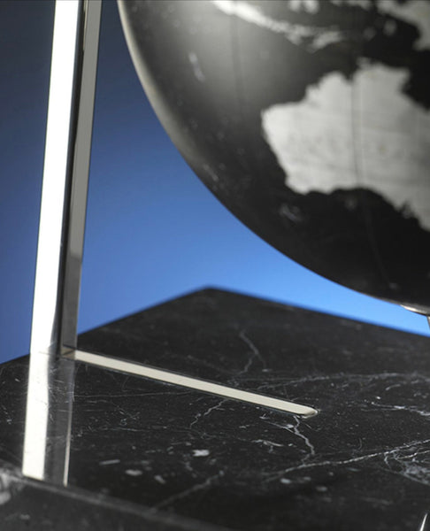 Quadra Designer Desk  Black Globe