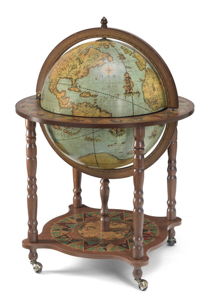Full Meridian Floor Standing Globe