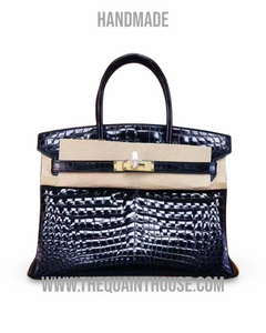 Stella Genuine Exotic skin , various colours available -Handmade