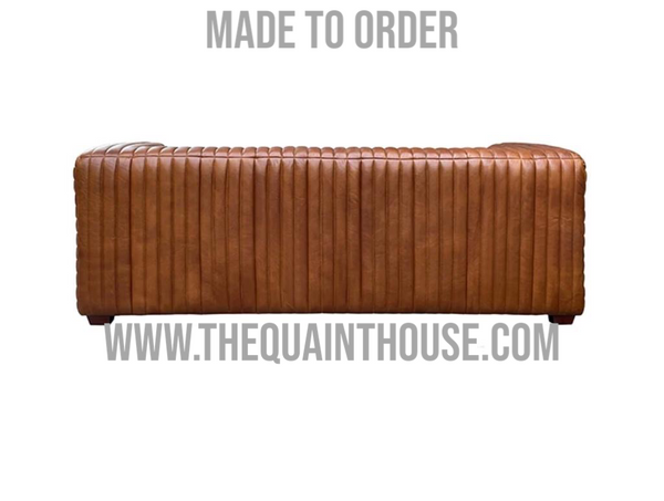 Luxury Fluted 3 seater sofa- Made in England