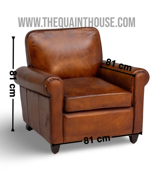 Maynard Leather Armchair