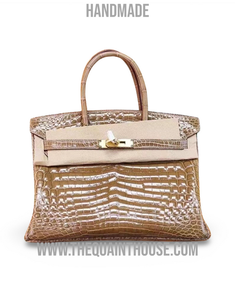 Stella Genuine Exotic skin , various colours available -Handmade