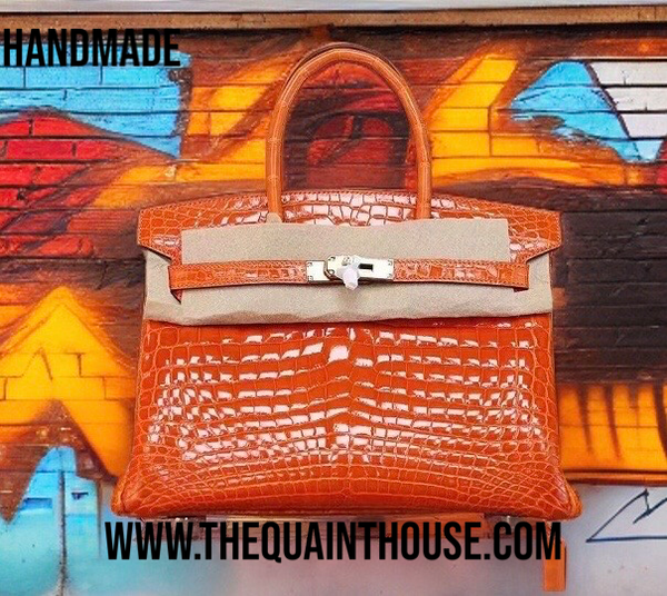 Stella Genuine Exotic skin , various colours available -Handmade
