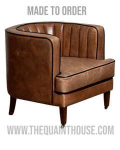 Art Deco club Chair-Made in England