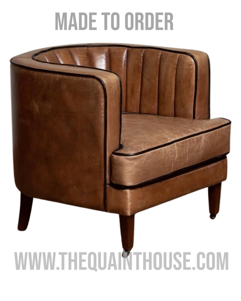 Art Deco club Chair-Made in England