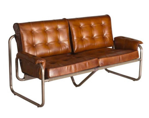 Elliott two seater retro sofa