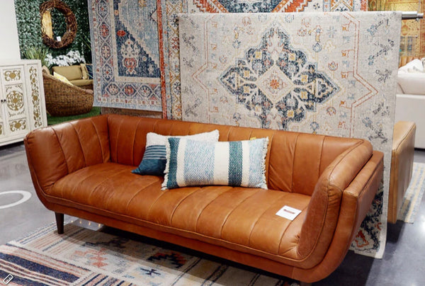 Terrence Sofa - Modern Leather-Handmade