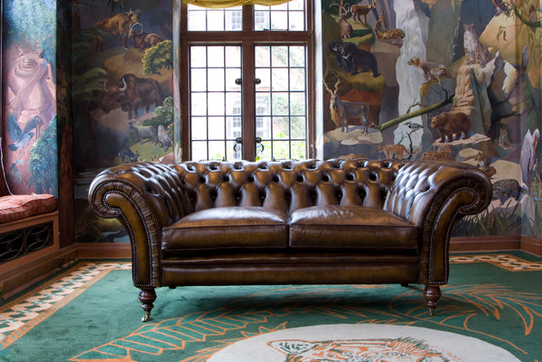 Handmade Chesterfield sofa-The Beckett