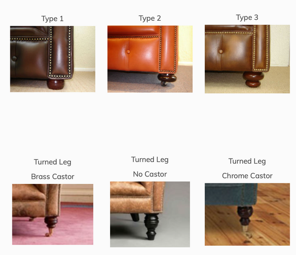 Beth High Wing Leather Armchair-Handmade