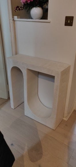 Textured Decorative Side Table