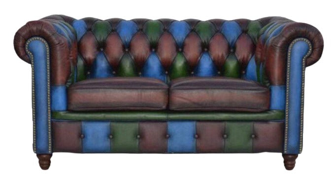 Tri Colour Duke Chesterfield Sofa