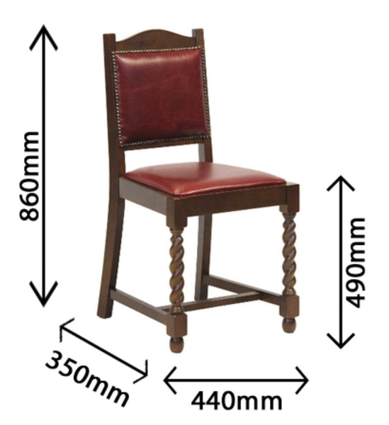 Exmouth Dining Chair- Handmade
