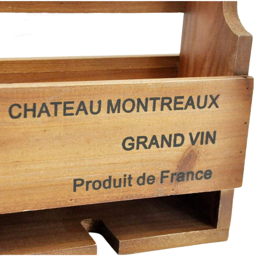 Wooden Wine Rack Wall
