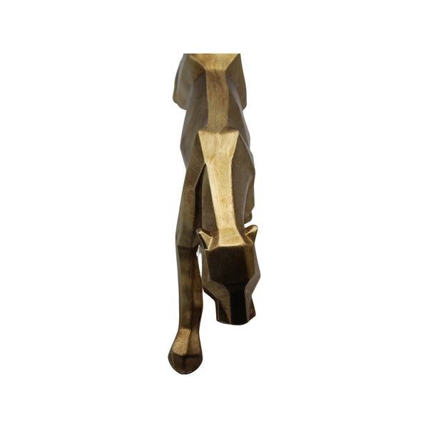 Leopard Statue - Gold