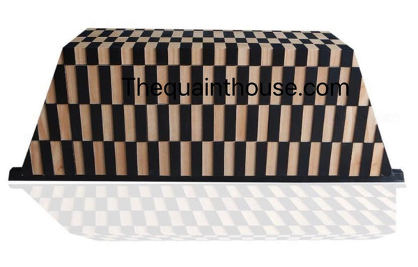 Rubiks Cube Optical Sideboard/credenza-Handmade In England