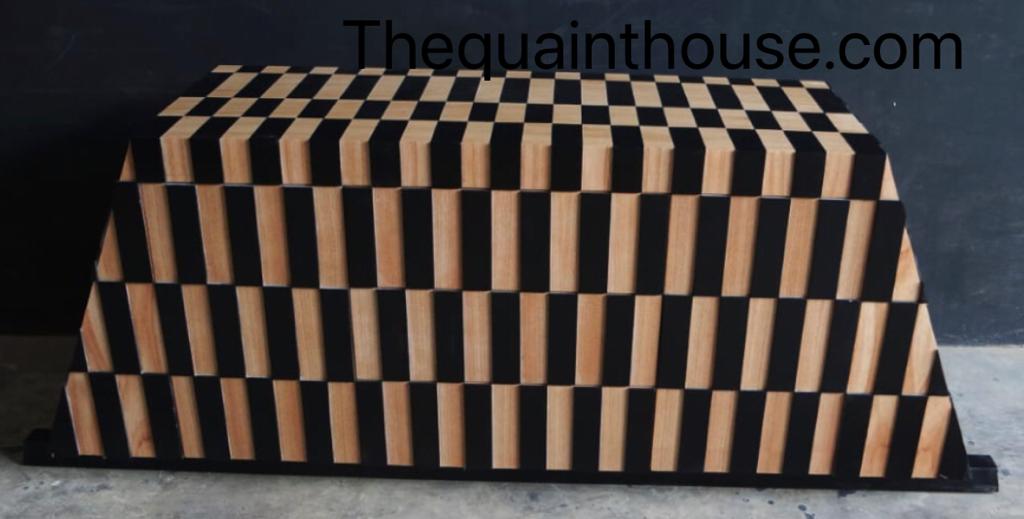 Rubiks Cube Optical Sideboard/credenza-Handmade In England