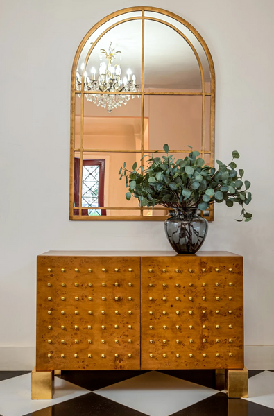 Ramona studded side cabinet