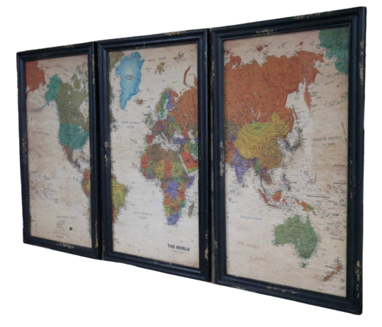 Trio World Map